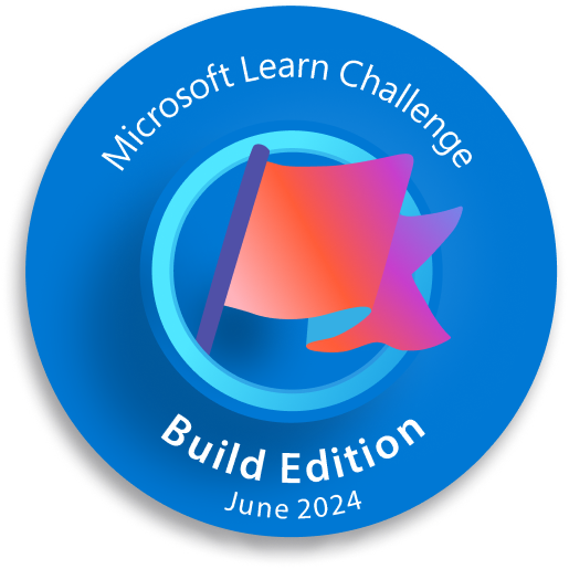 Microsoft Learn Challenge at Build 2024 badge